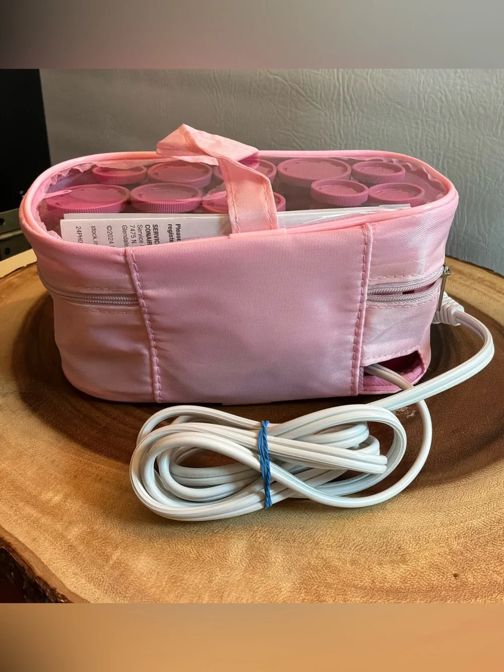 🌙✨Conair Pink Compact Hot Rollers Set